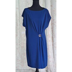 DKNYC Sheath Dress with Front Gather